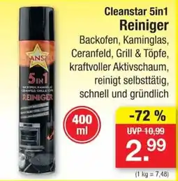 Zimmermann Cleanstar 5in1 Reiniger Angebot