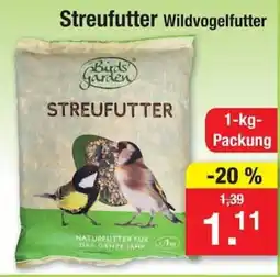 Zimmermann Birds Garden Streufutter Angebot