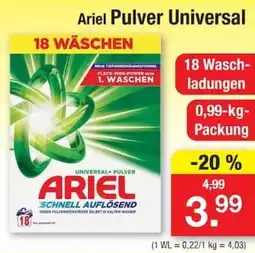 Zimmermann Ariel Pulver Universal Angebot