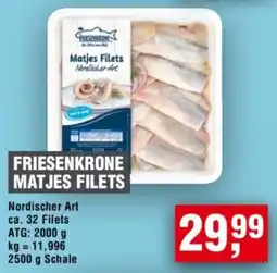 Handelshof FRIESENKROONE MATJES FILETS Angebot