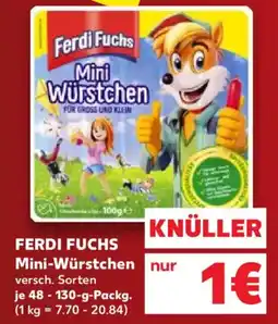 Kaufland Ferdi Fuchs Mini-Würstchen Angebot