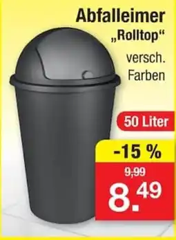 Zimmermann Abfalleimer "Rolltop" Angebot