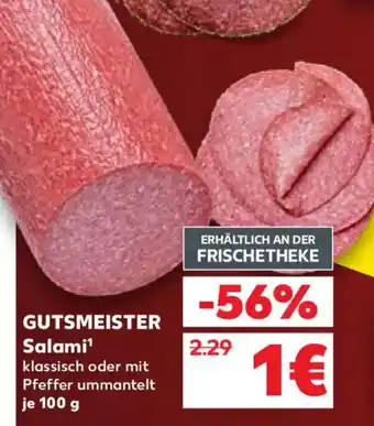 Kaufland GUTSMEISTER Salami Angebot