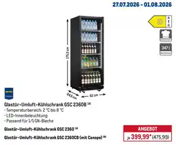 METRO Glastür-Umluft-Kühlschrank GSC 2360 Angebot