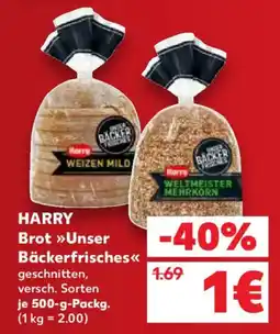 Kaufland HARRY Brot »Unser Bäckerfrisches« Angebot