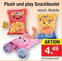 Zimmermann Plush und play Snackbeutel Angebot