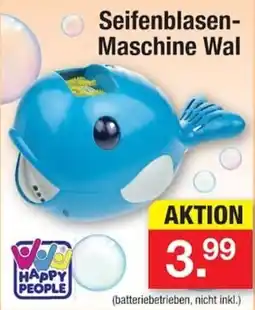 Zimmermann Seifenblasen-Maschine Wal Angebot