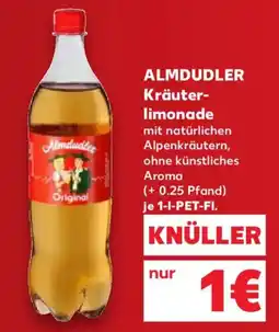 Kaufland ALMDUDLER Kräuter-limonade Angebot