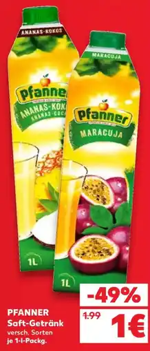 Kaufland Pfanner Saft-Getränk Angebot