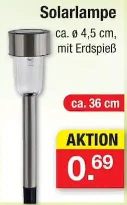 Zimmermann Solarlampe Angebot