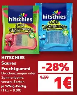 Kaufland hitschies Saures Fruchtgummi Angebot