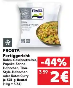 Kaufland FROSTA Fertiggericht Angebot