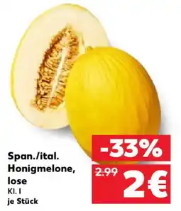 Kaufland Span./ital. Honigmelone Angebot