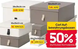 Rusta Carl Aufbewahrungsboxen Angebot