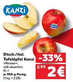 Kaufland Tafeläpfel Kanzi Angebot