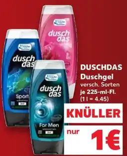 Kaufland DUSCHDAS Duschgel Angebot