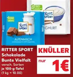 Kaufland RITTER SPORT Schokolade Angebot