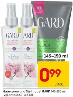 Rusta Haarspray und Stylinggel GARD Angebot