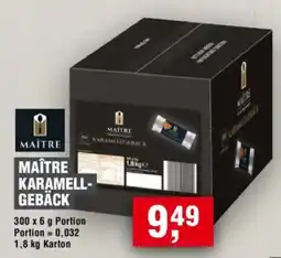 Handelshof MAÎTRE Karamell-Gebäck Angebot