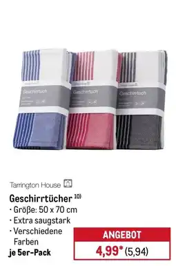 METRO Tarrington House Geschirrtücher Angebot