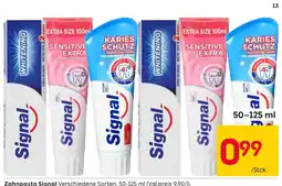 Rusta Zahn pasta Signal Angebot