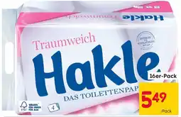 Rusta Hakle Traumweich DAS TOILETTENPAP Angebot