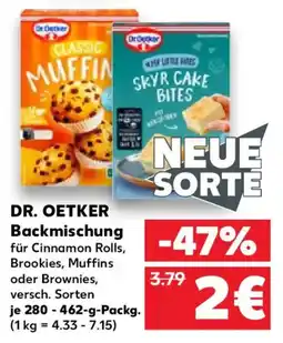 Kaufland DR. OETKER Backmischung Angebot