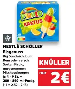 Kaufland Nestlé Schöller Pirulo Kaktus Angebot