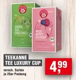 Handelshof TEEKANNE TEE LUXURY CUP Angebot