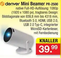 Zimmermann denver Mini Beamer PR-2500 Angebot