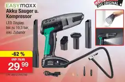 Zimmermann EASYmaxx Akku Sauger u. Kompressor Angebot
