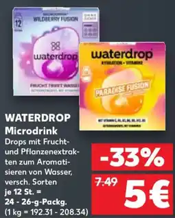 Kaufland WATERDROP Microdrink Angebot