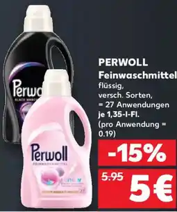 Kaufland Perwoll Feinwaschmittel Angebot
