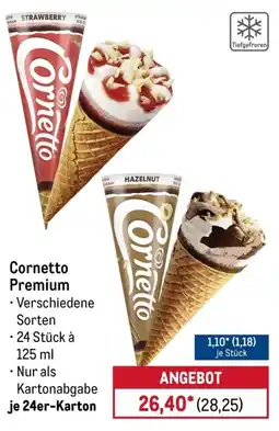 METRO Cornetto Premium Angebot
