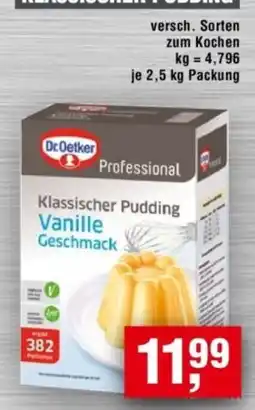 Handelshof Dr.Oetker Professional Klassischer Pudding Vanille Geschmack Angebot