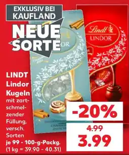 Kaufland Lindt Lindor Kugeln Angebot