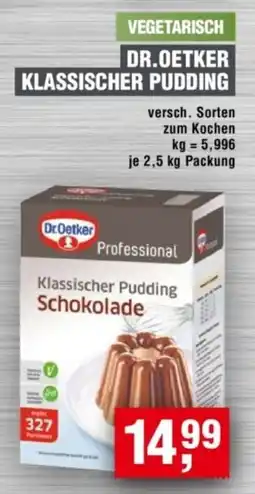 Handelshof Dr.Oetker Klassischer Pudding Angebot