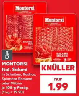 Kaufland Montorsi Ital. Salami Angebot
