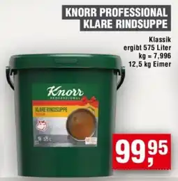 Handelshof Knorr Professional Klare Rindsuppe Angebot