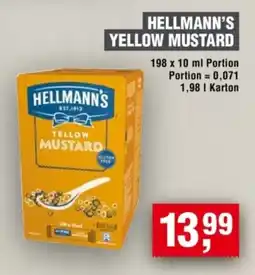 Handelshof HELLMANN'S YELLOW MUSTARD Angebot