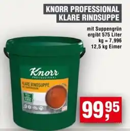 Handelshof Knorr Professional Klare Rindsuppe Angebot