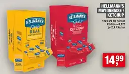 Handelshof HELLMANN'S MAYONNAISE / KETCHUP Angebot