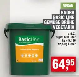 Handelshof KNORR BASIC LINE GEMÜSE BRÜHE VEGETARIA Angebot