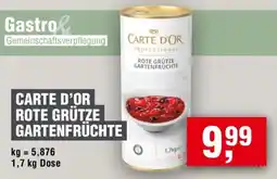 Handelshof CARTE D'OR ROTE GRÜTZE GARTENFRÜCHTE Angebot
