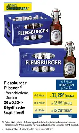 METRO Flensburger Pilsener Angebot