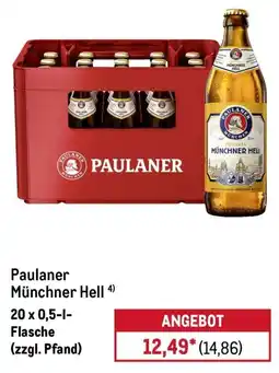 METRO Paulaner Münchner Hell Angebot