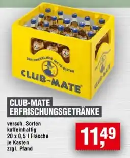 Handelshof CLUB-MATE ERFRISCHUNGSGETRÄNKE Angebot