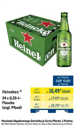 METRO Heineken Angebot