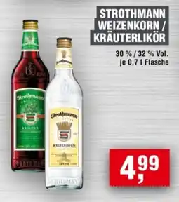 Handelshof Strothmann Weizenkorn / Kräuterlikör Angebot