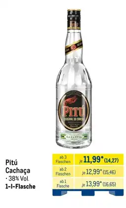 METRO Pitú Cachaça Angebot